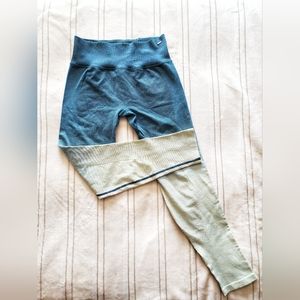 PINK ACTIVE Leggings Size S, Teal Color